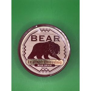 Bear grease leather conditioner